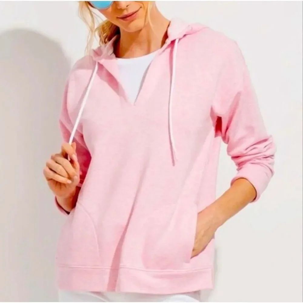 Vineyard Vines dreamcloth popover hoodie pink size xs